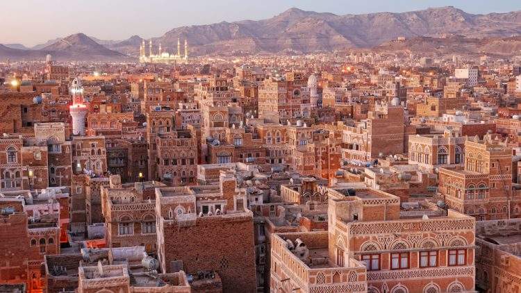 Morning view on Sanaa