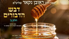 הגאון הרב ראובן נקאר שליט"א || דבש הדבורים (שיעור 2)