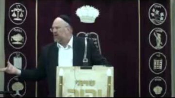 הרב ברוך רוזנבלום פרשת תזריע מצורע 3 תשע״ב Rabbi Baruch Rosenblum