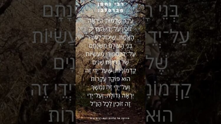 שלמות יראת שמים #יהדות #תורה #israel #dailyvlog #ישראל #religion #ברסלב