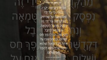 אנחה דקדושא #יהדות #תורה #religion