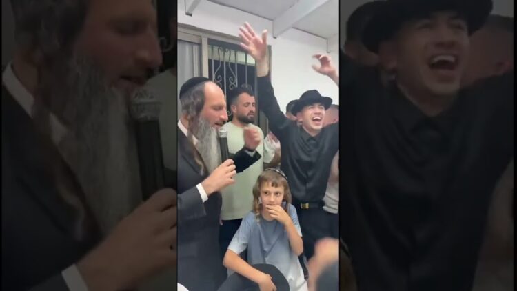 הרב מאור קריו עם ששון שאולוב שמחה וריקודים תשפו