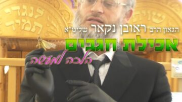 הגאון הרב ראובן נקאר שליט"א || אכילת חגבים הלכה למעשה!