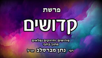 פרשת קדושים