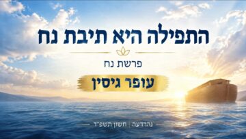 התפילה היא תיבת נח | פרשת נח | עופר גיסין